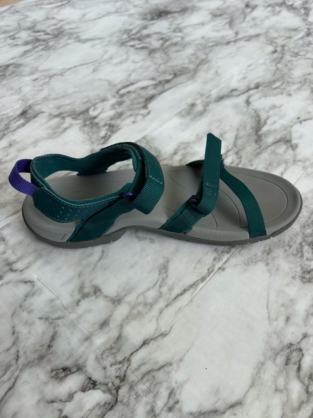 Teva | women’s size 7 “Verra” sandals hiking outdoor adventure teal and purple - Picture 6 of 8